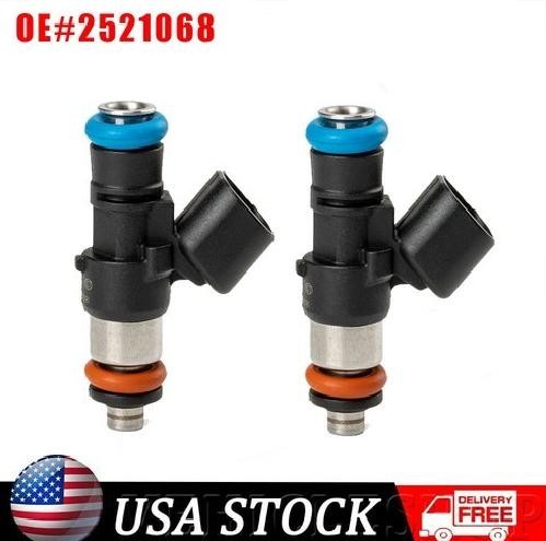 Bosch Upgrade Fuel Injector Set NEW OE BOSCH X 2 fits 2521068 Polaris 2011-2021