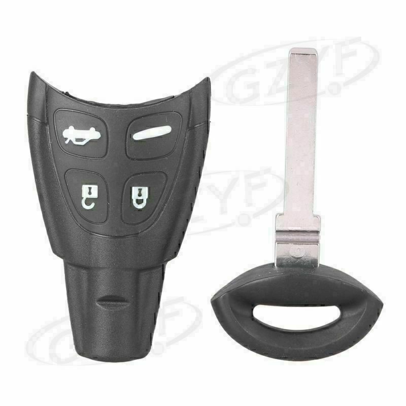 Key Fob w/ EMBLEM Remote Key shell Saab 9-3 Sport Sedan  Combi Wagon