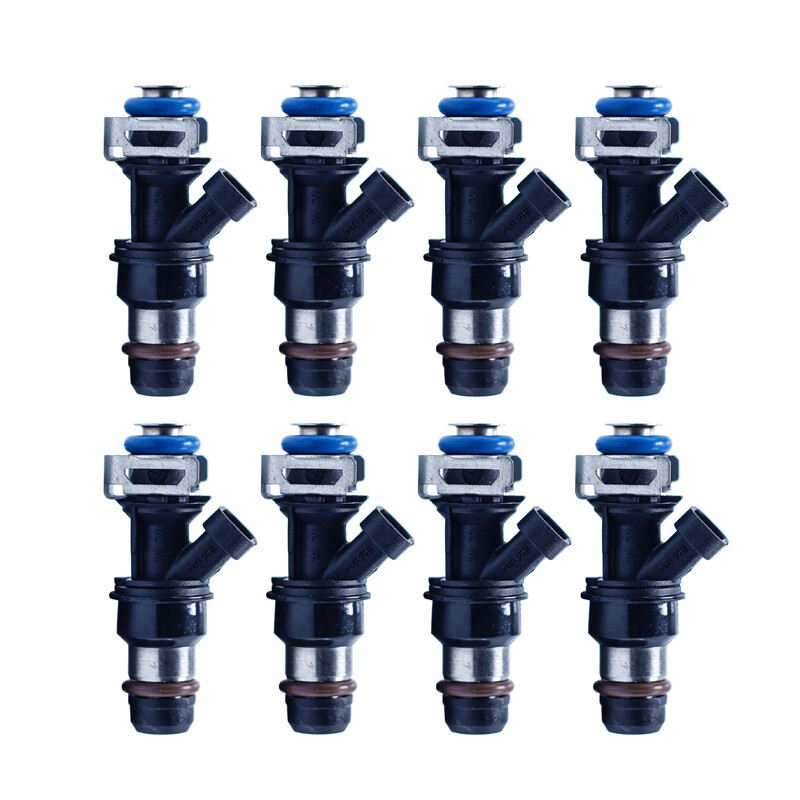 SET 8 550CC FUEL INJECTORS TURBO FITS LQ4 LQ9 4.8 5.3 6.0 multec HighZ SHORTIES