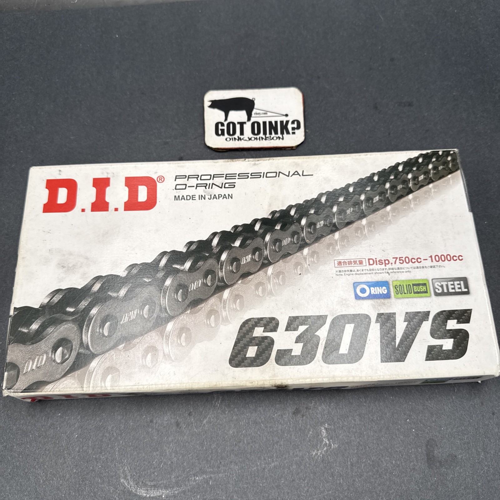 Kawasaki 1973-80 Z1 KZ 900 1000 Z1R DID VS Heavy Duty O-Ring Chain 630 x 92 Link Kawasaki 1973-80 Z1 KZ 900 1000 Z1R DID VS Heavy Duty O-Ring Chain 630 x 92 Link