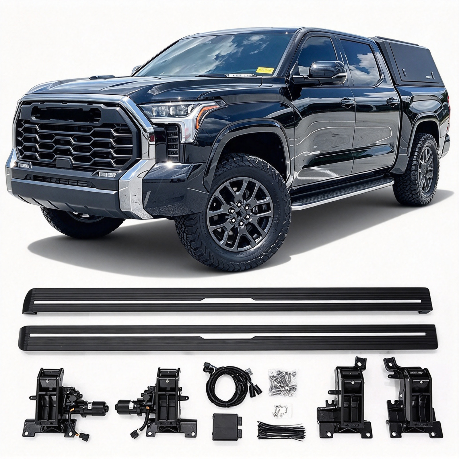 Deployable Power Electric Running Board Side Step Fits Toyota Tundra 2022-2026 Deployable Power Electric Running Board Side Step Fits Toyota Tundra 2022-2026