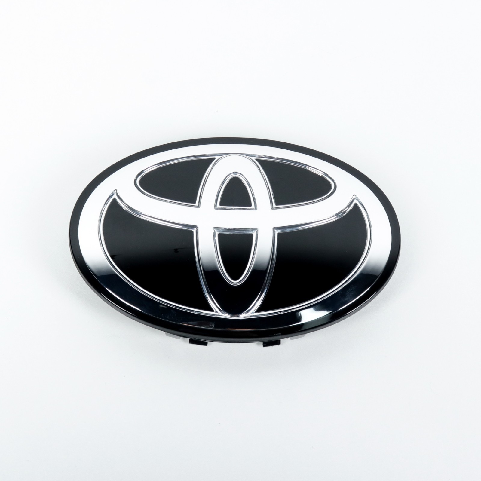 Black Chrome Front Grille Emblem Fits Toyota Tacoma Tundra Land Cruiser 2017-21