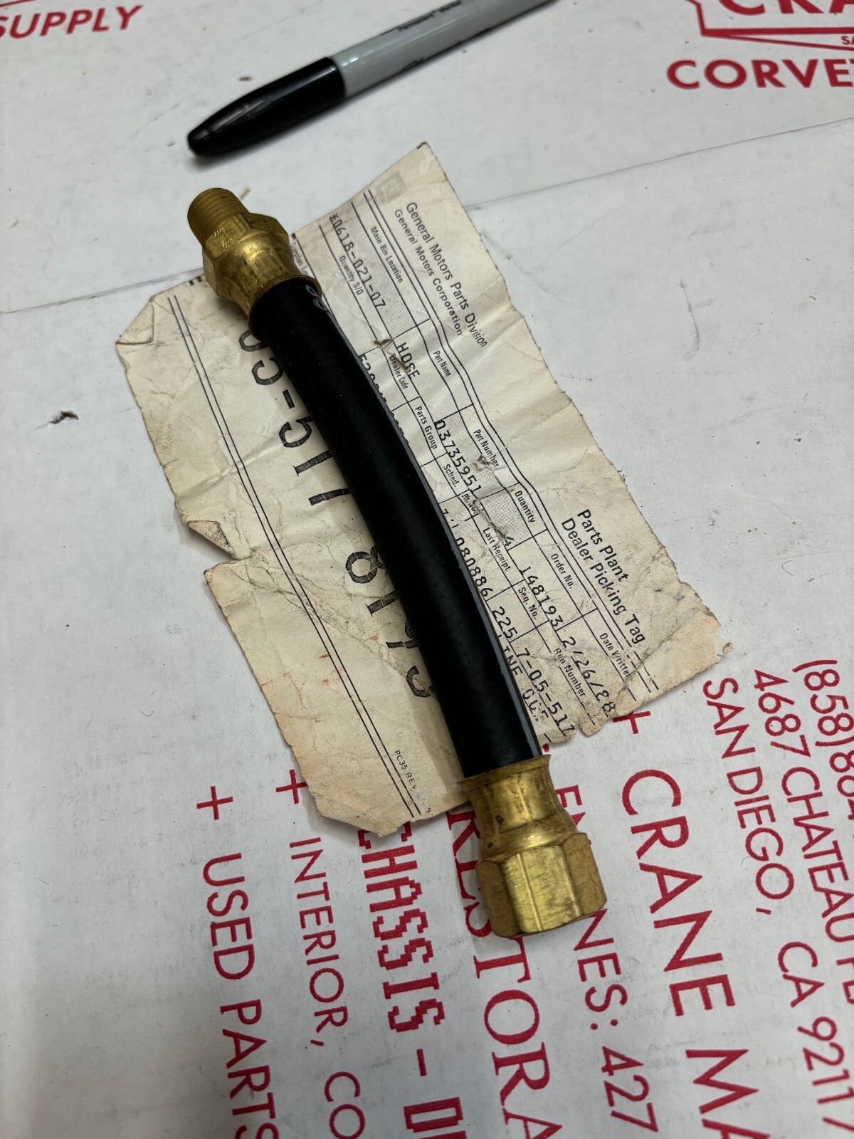 57, 58, 59, 60, 61, 62, fuel pump NOS fuel line 3/8 inch 3735951 hose NO TAG