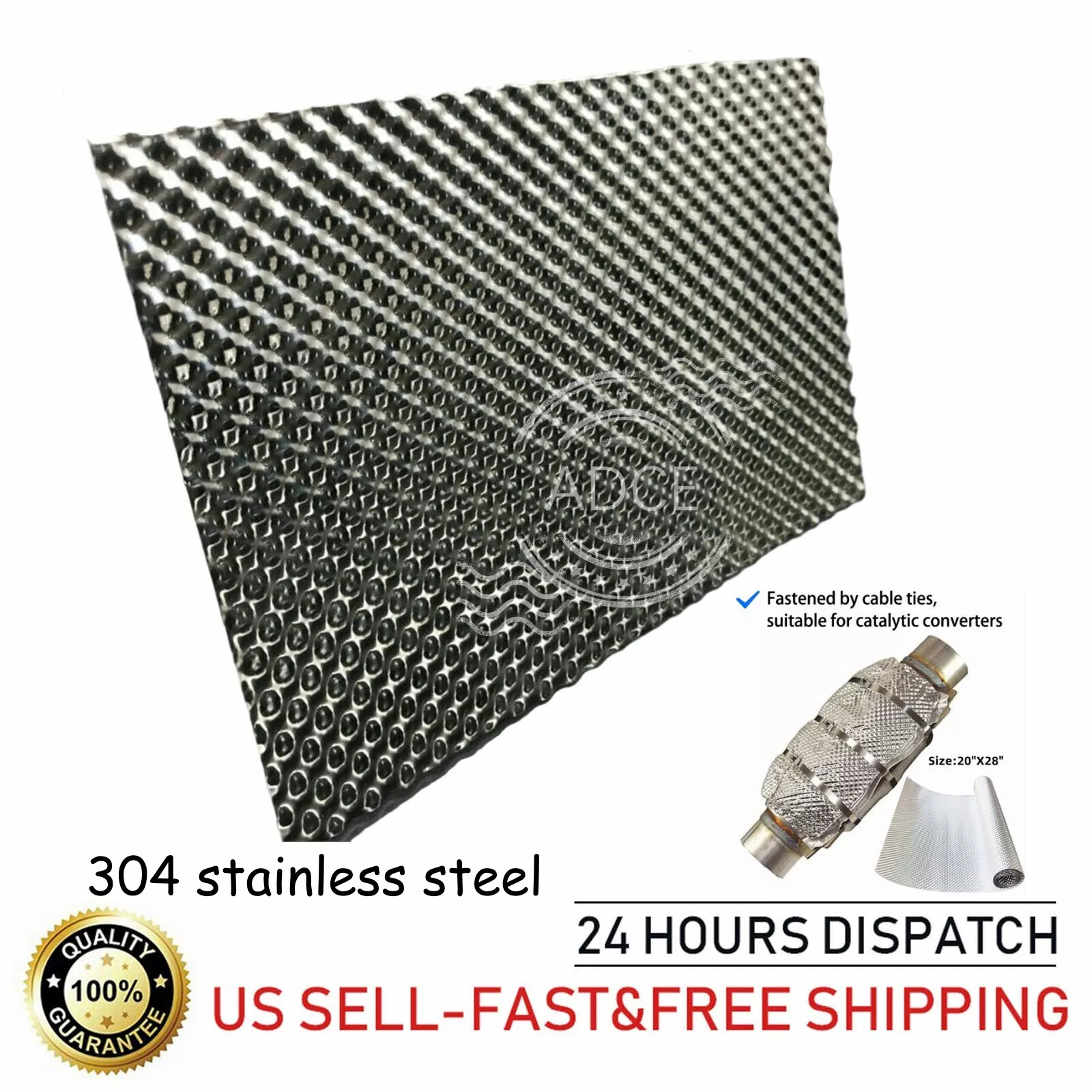 Embossed 304 stainless steel Auto Heat Shield Barrier Exhaust Car Turbo Manifold Embossed 304 stainless steel Auto Heat Shield Barrier Exhaust Car Turbo Manifold