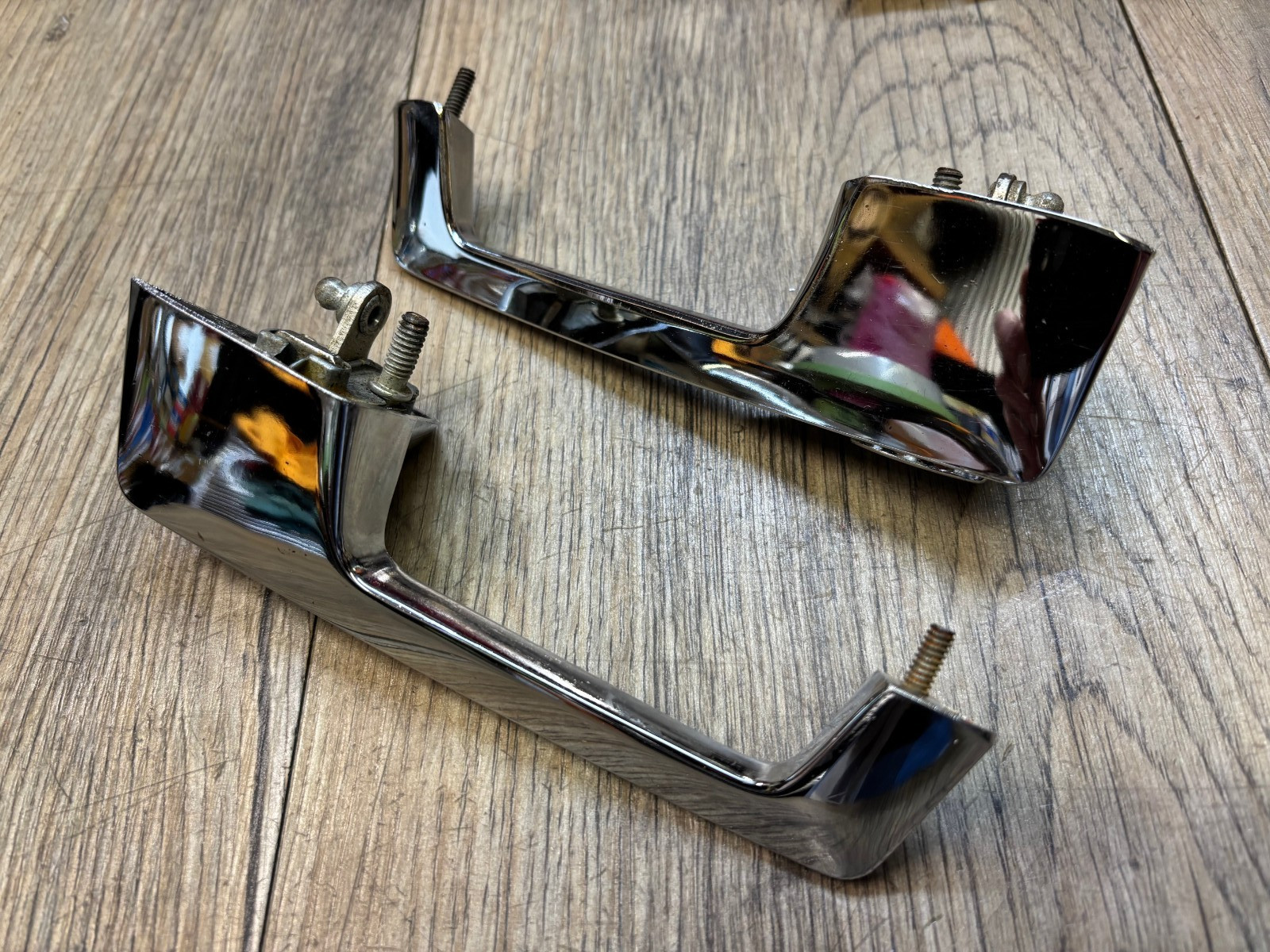 1965 66 PLYMOUTH VALIANT BARRACUDA A BODY MOPAR NOS LH&RH EXT DOOR HANDLE SET