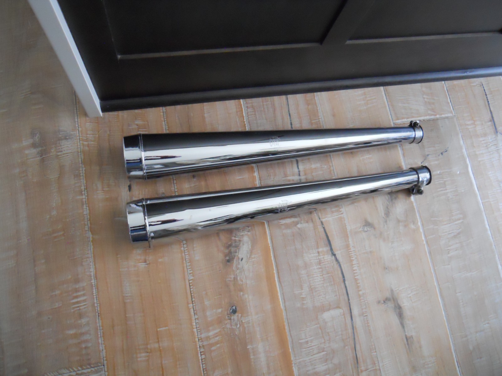 Dunstall Decibel Silencers Mufflers  1063409 Vintage made in England