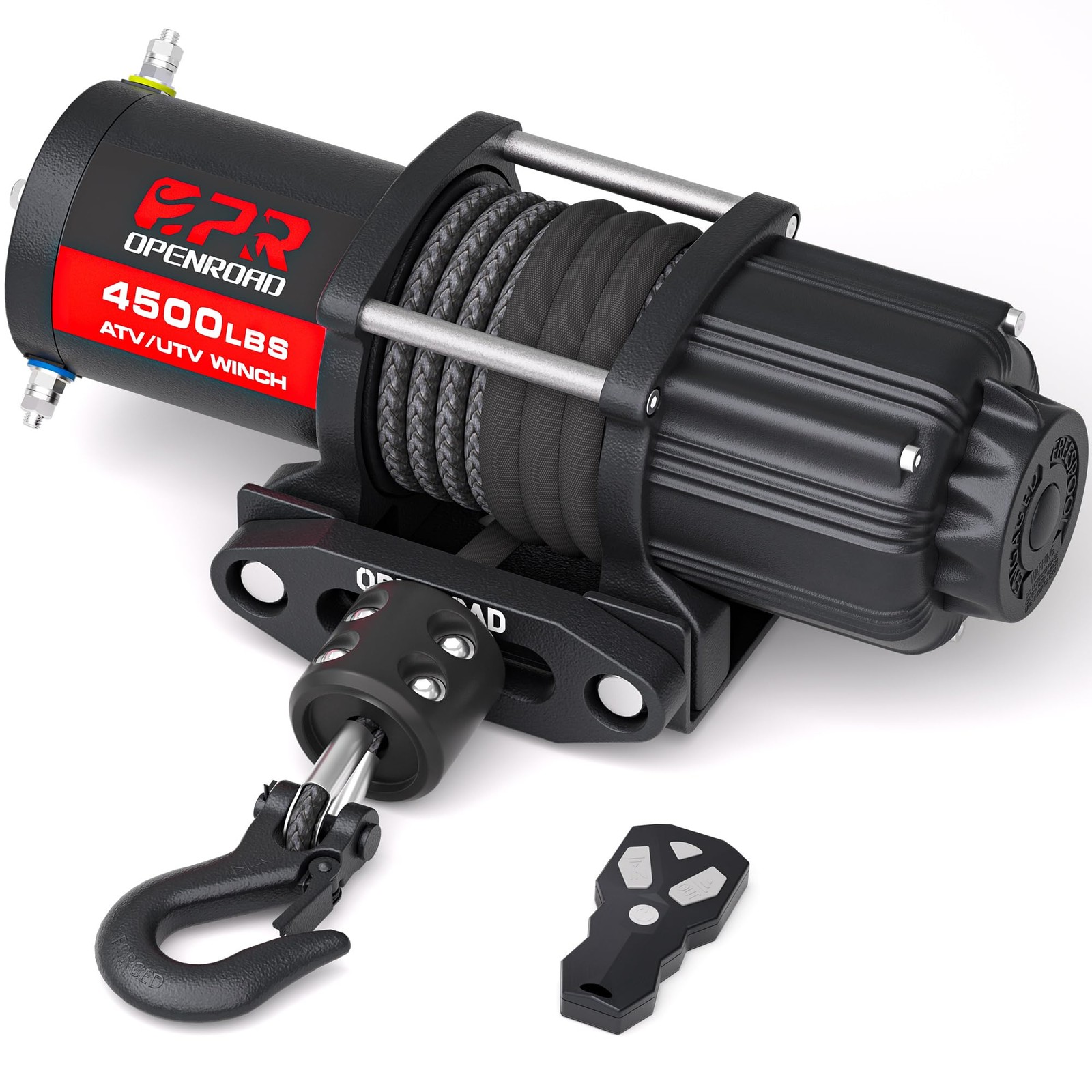 4500lb ATV/UTV Winch Kit w/ 1/4 4500lb ATV/UTV Winch Kit w/ 1/4