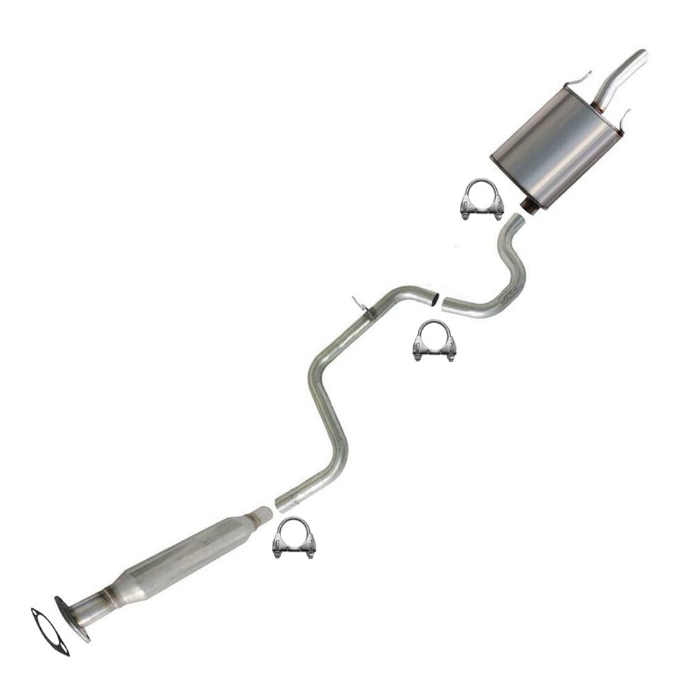 Stainless Steel Resonator Muffler Exhaust System fits 2006-2007 Monte Carlo 3.5L