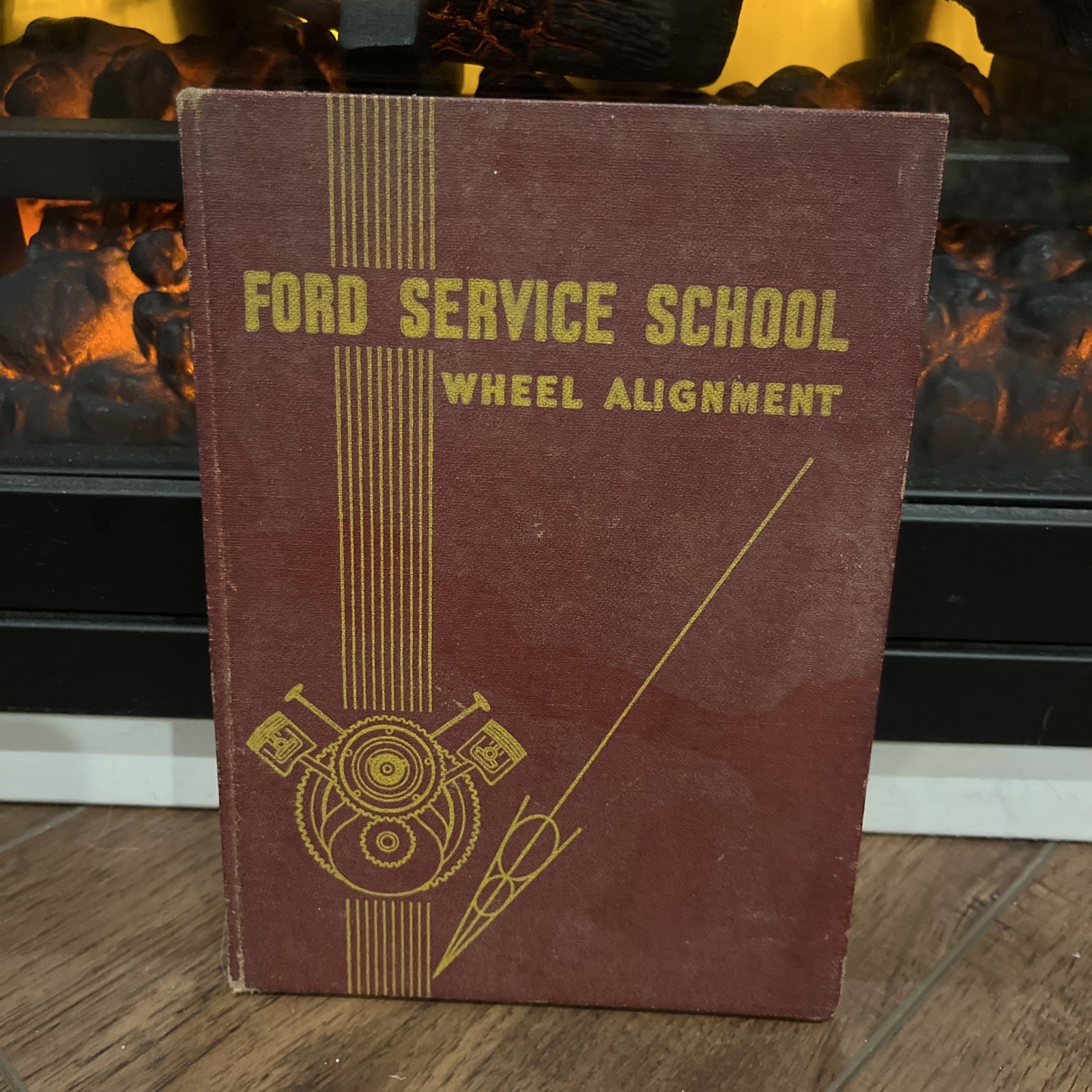 VINTAGE 1936, FORD SERVICE SCHOOL WHEEL ALIGNMENT BOOK ,MANUAL