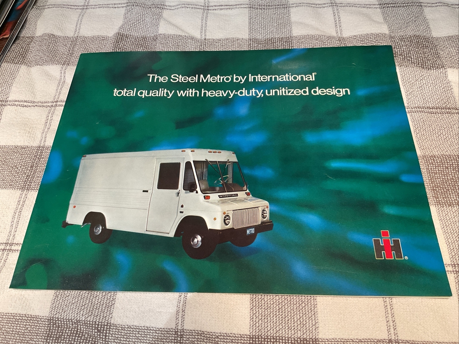 International Harvester Steel Metro Van Vintage Car Sales Brochure Folder International Harvester Steel Metro Van Vintage Car Sales Brochure Folder