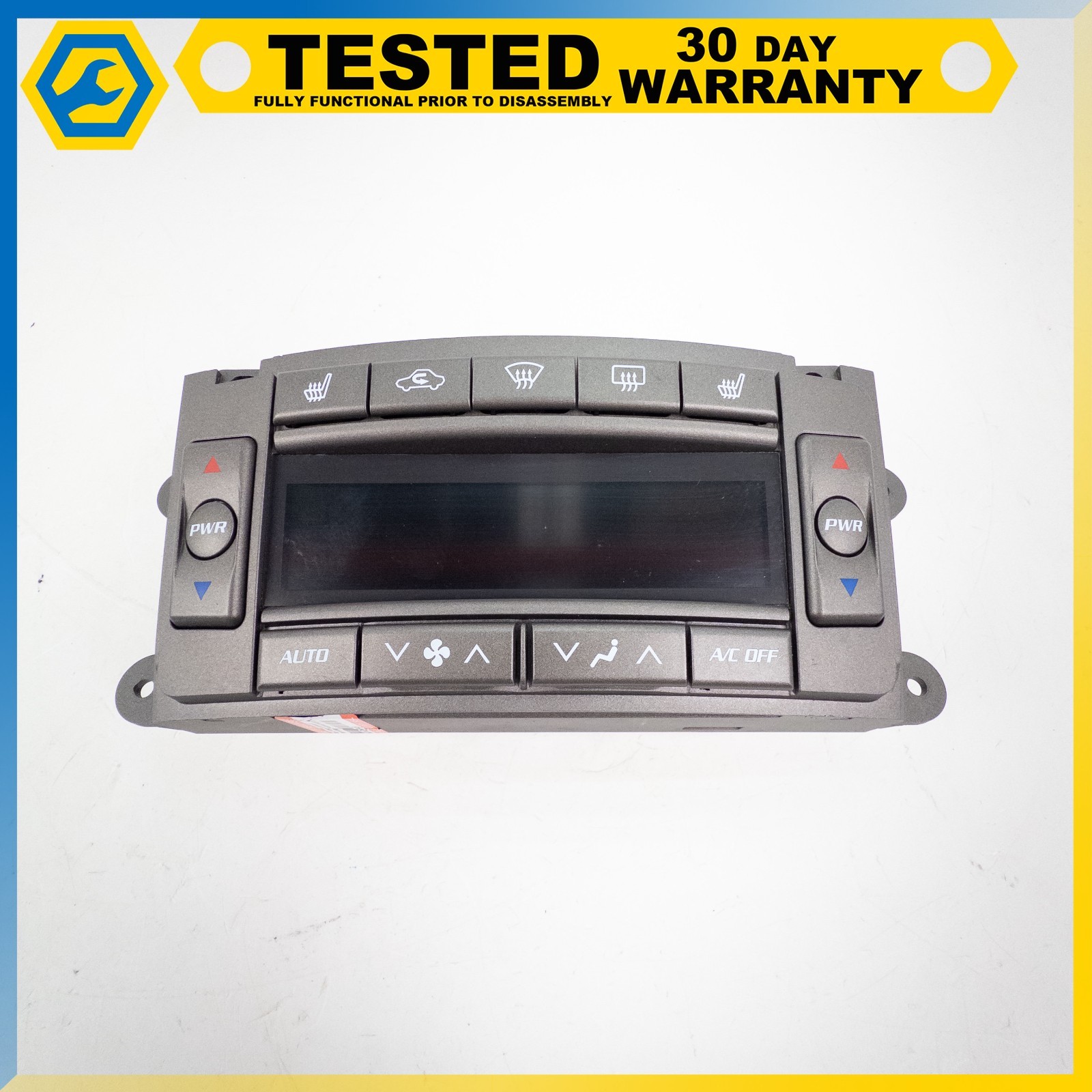 04-08 CADILLAC XLR FRONT DASHBOARD HEATER CLIMATE CONTROL SWITCH UNIT OEM