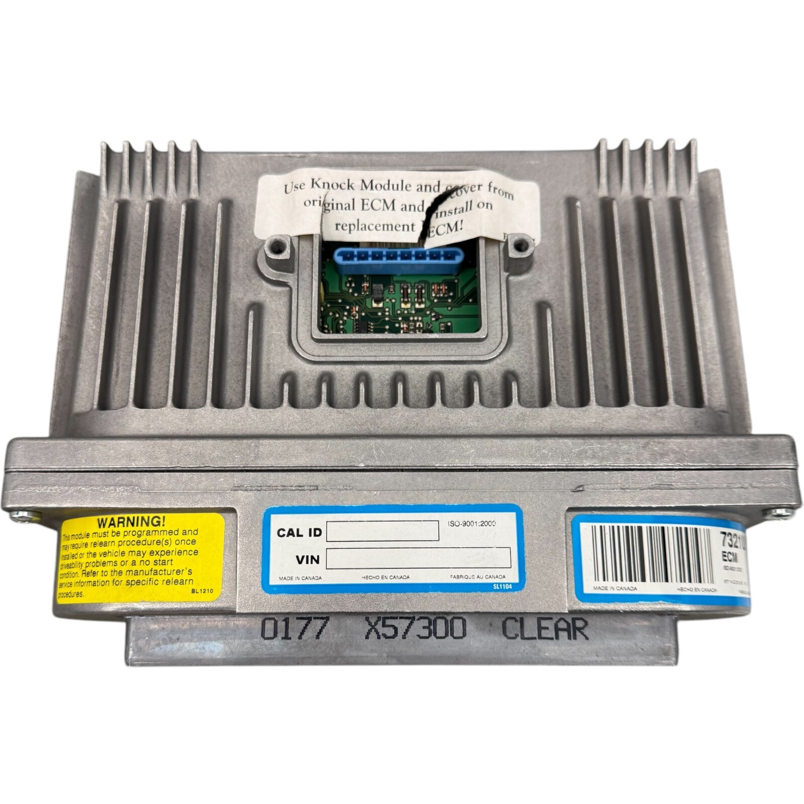 Engine Control Module (ECM)-Powertrain Control Module CARQUEST 77-7321F Reman