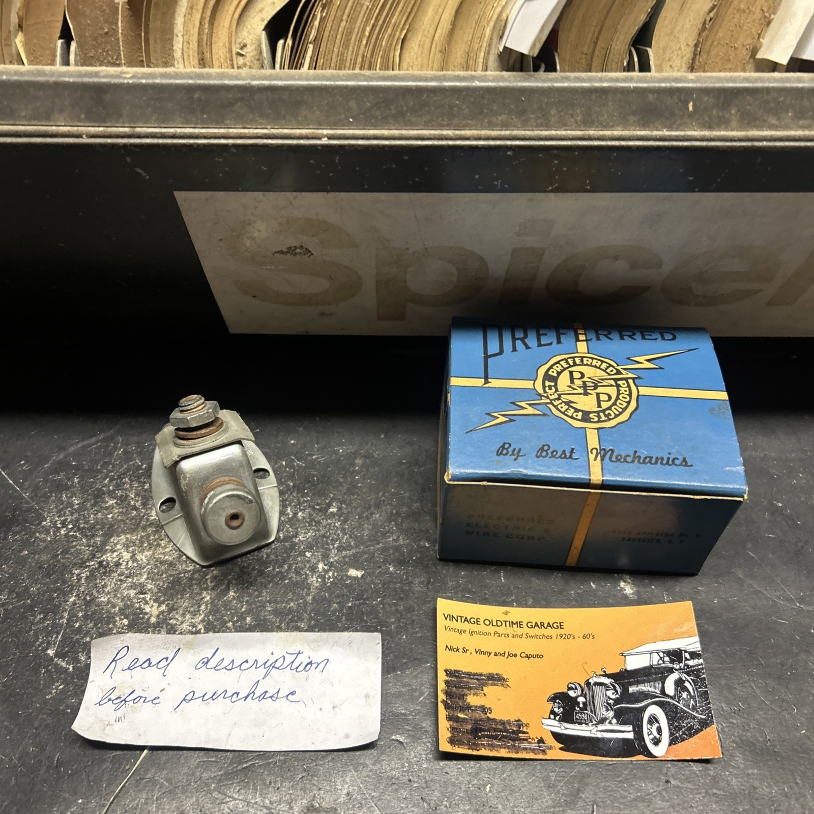 1929 1930 1931 1932 PLYMOUTH STARTER SWITCH