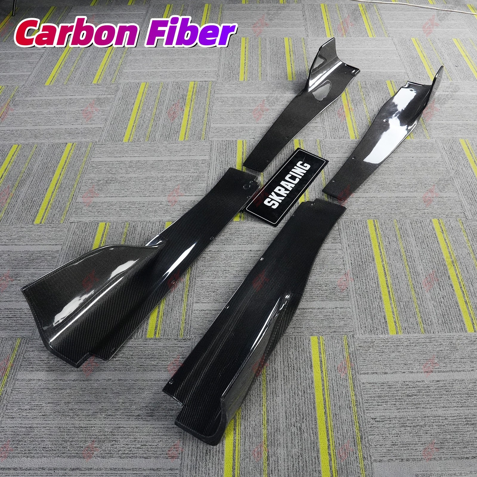 Glossy FRP/Forged/Carbon Fiber Side Skirts Kits Fits McLaren 720S 750S 2017-2026