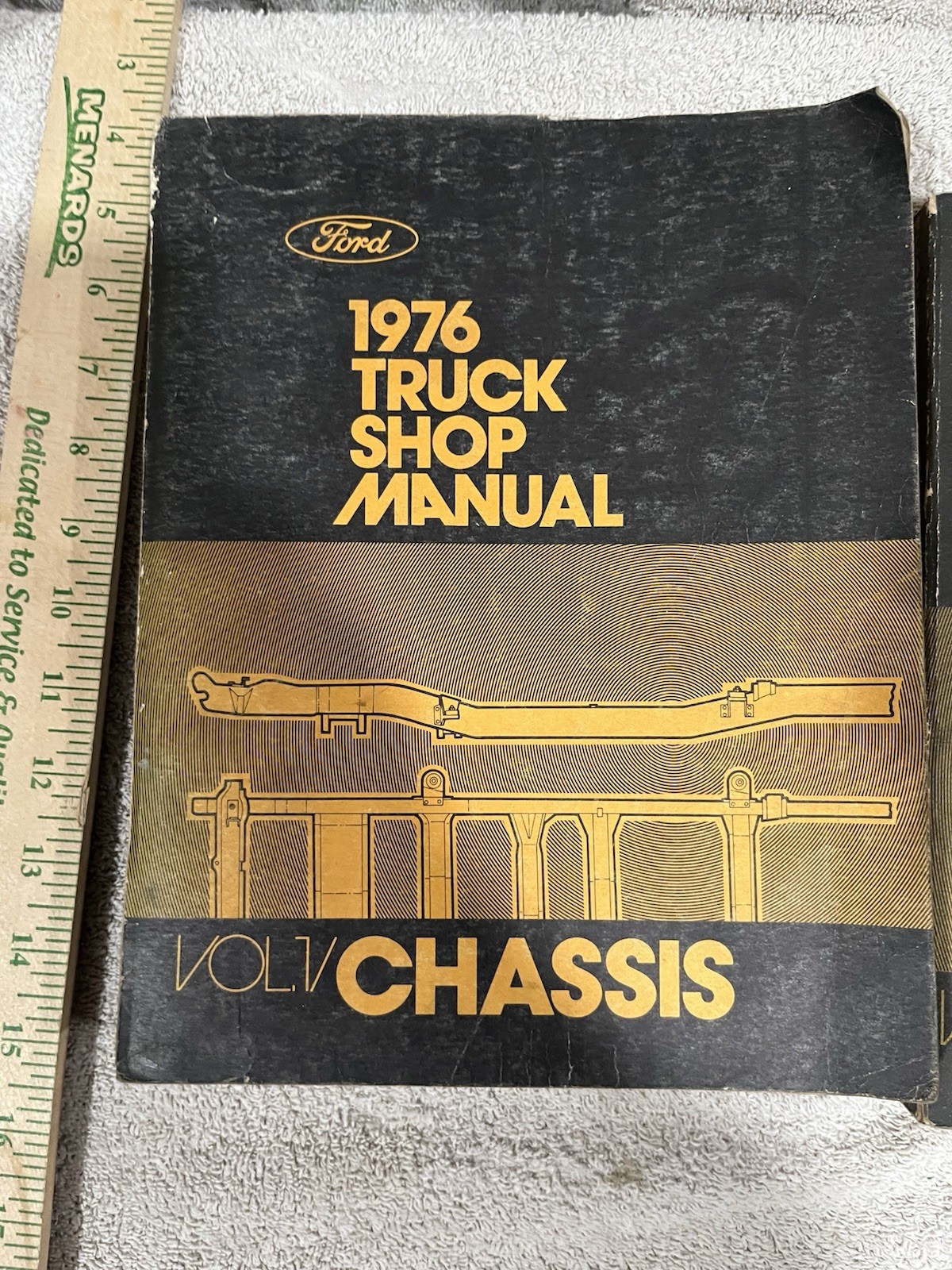 Vintage 1976 Ford Truck Shop Manual Vols 1 2 3 4 OEM Original Pickup Bronco Van
