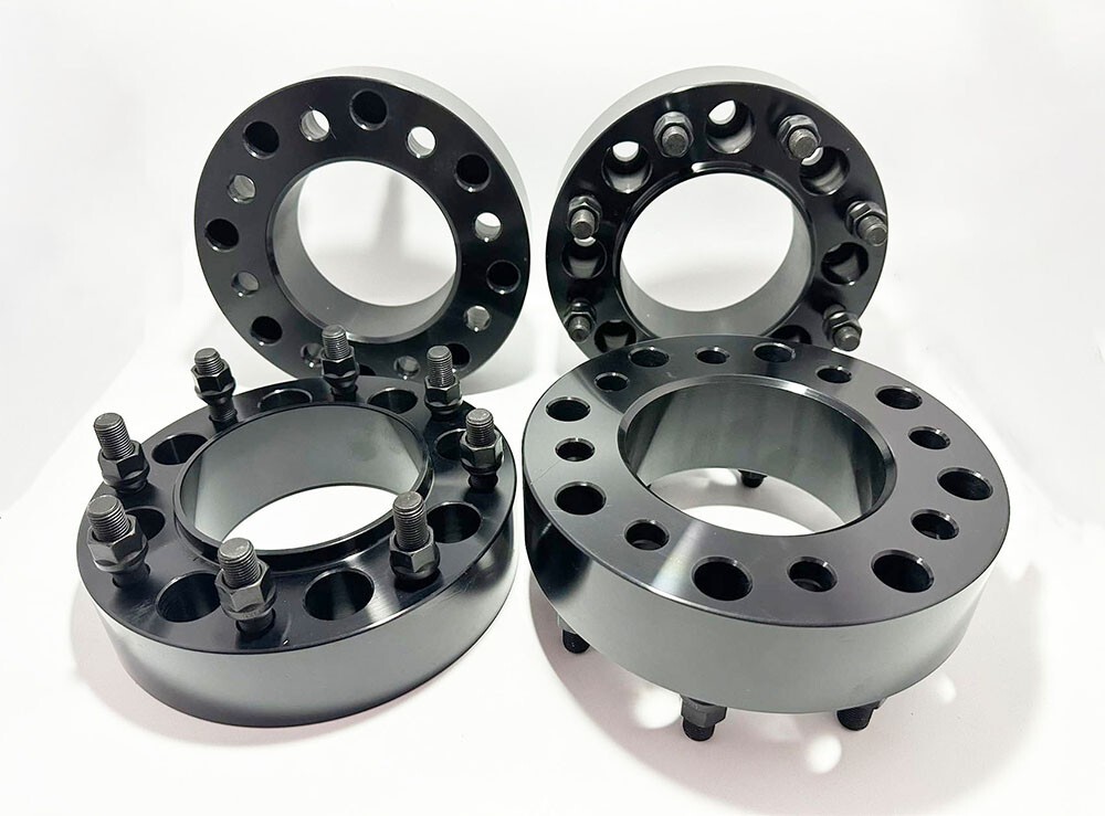 4 Wheel Adapters 8x6.5 To 8x180 Hub Centric 1.5\
