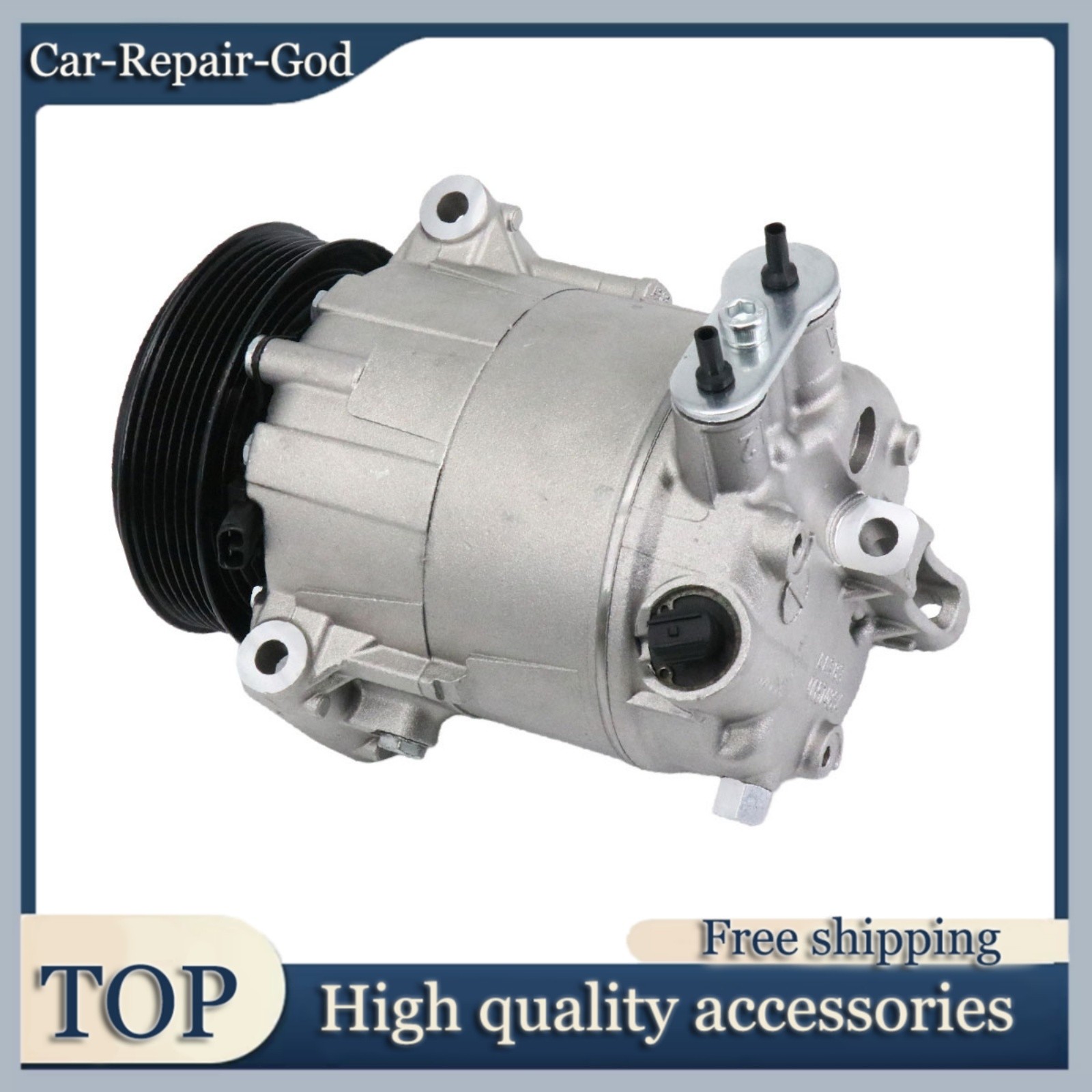 For 2014-2023 Maserati Quattroporte GTS Trofeo V8 3.8L AC Compressor Pump