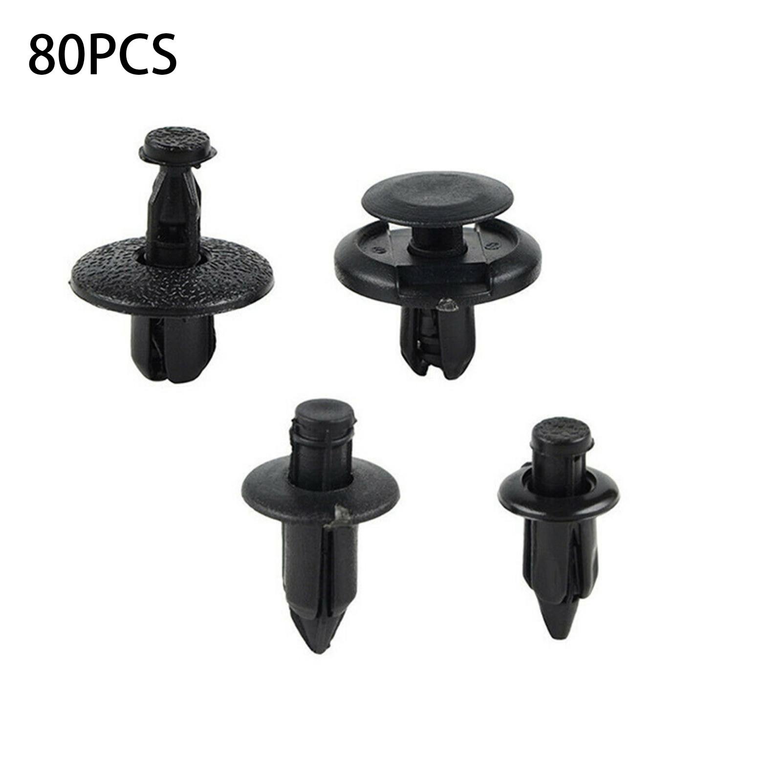 80Pcs M6 M7 M8 Motorcycle Fairing Bodywork Push Rivets /M7 Pry Rivet Pin Kit Set