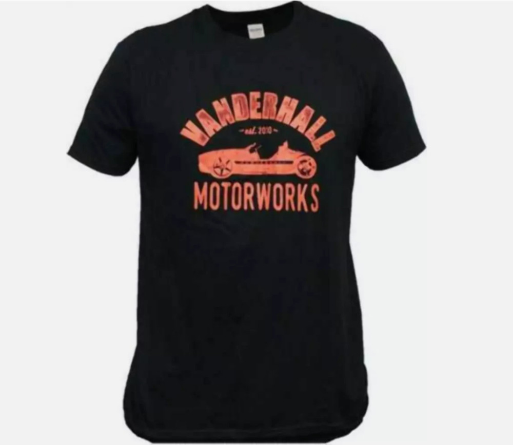 QTY 2 | Vanderhall Men's Crew T-Shirt Black Size S SMALL 69221711