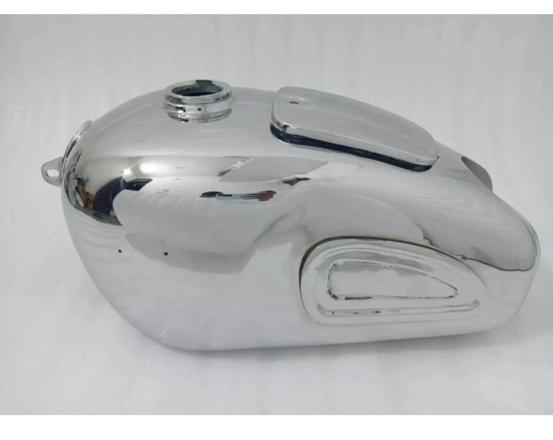 BMW R60/2 Airhead R69 Schorsch Meier Aluminium Fuel Tank 1960 with Tool Box/comp