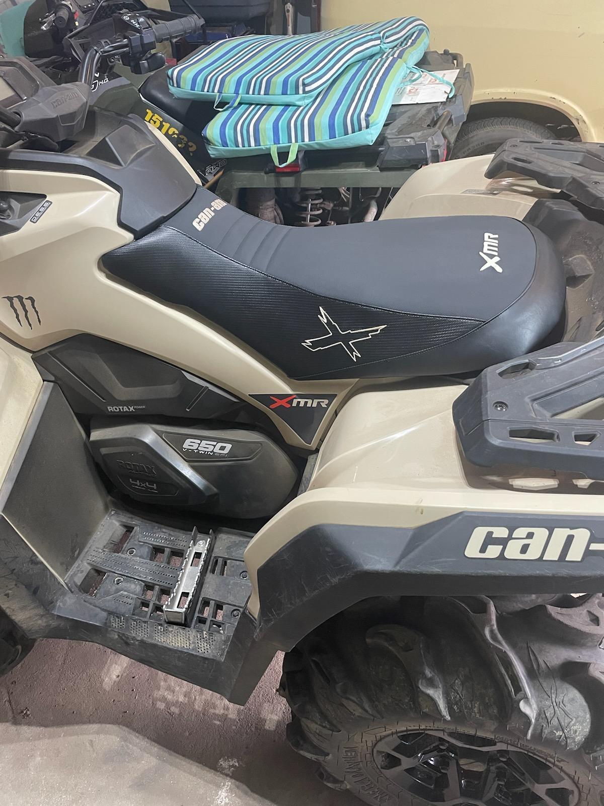 can am can-am outlander xmr 570 650 800 1000 SEAT COVER 2012 UP DESERT TAN DS/TN