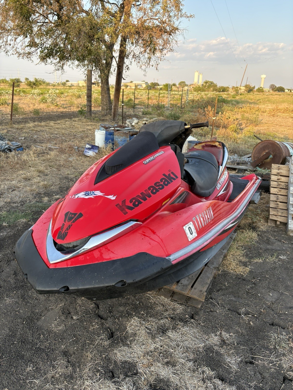 2007 Kawasaki Ultra 250x Supercharged Jetski Partout. Parts Only
