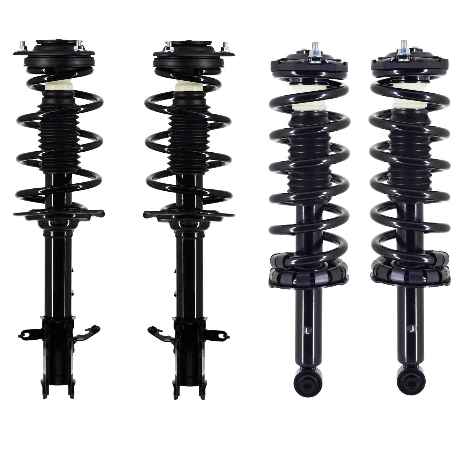 FCS Front and Rear Suspension Strut and Coil Spring Kit For Subaru Ascent 19-24