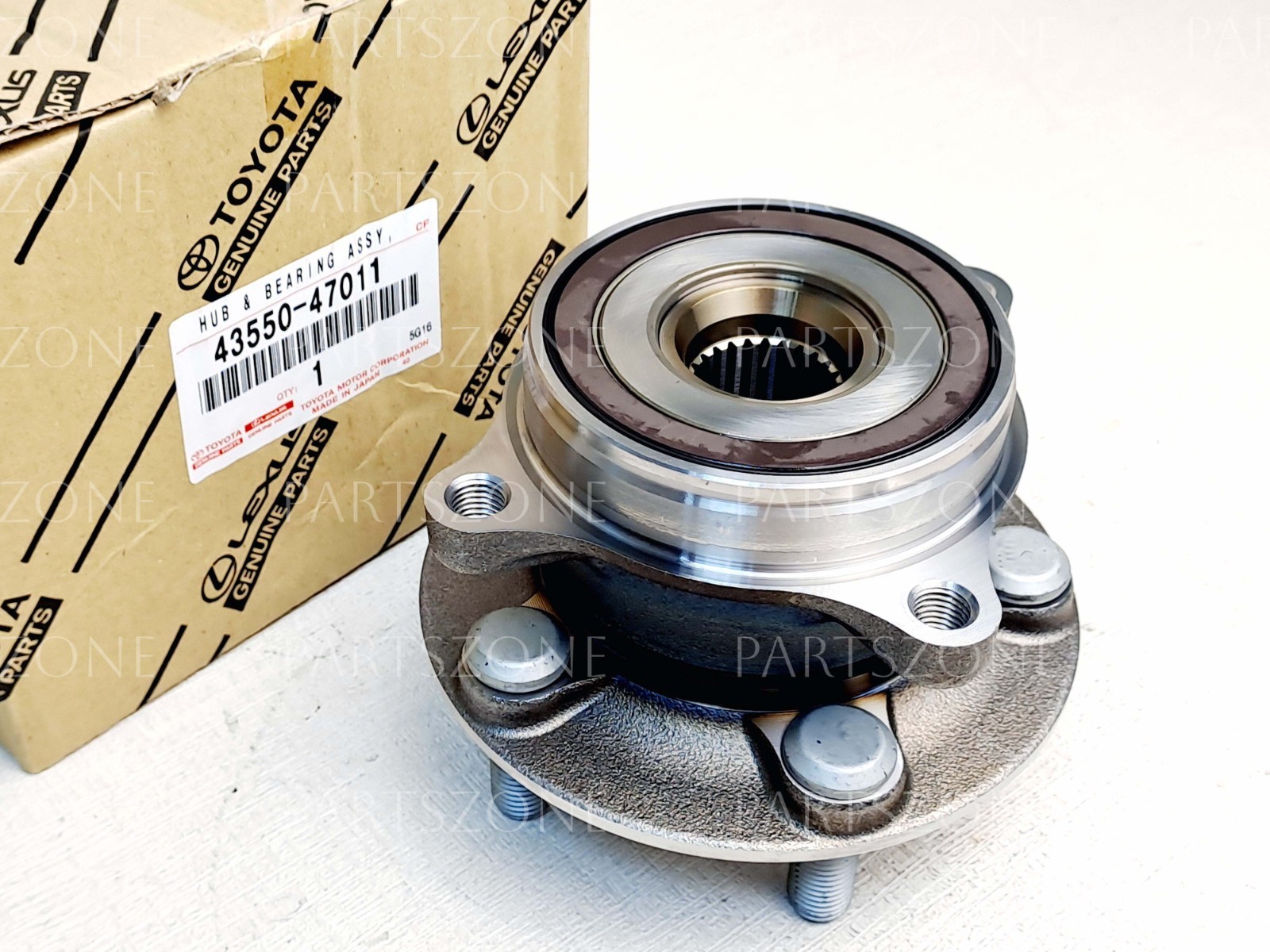 43550-47011 Toyota Prius Lexus Front Hub Bearing Genuine Fits 4355047011 NEW OE 43550-47011 Toyota Prius Lexus Front Hub Bearing Genuine Fits 4355047011 NEW OE