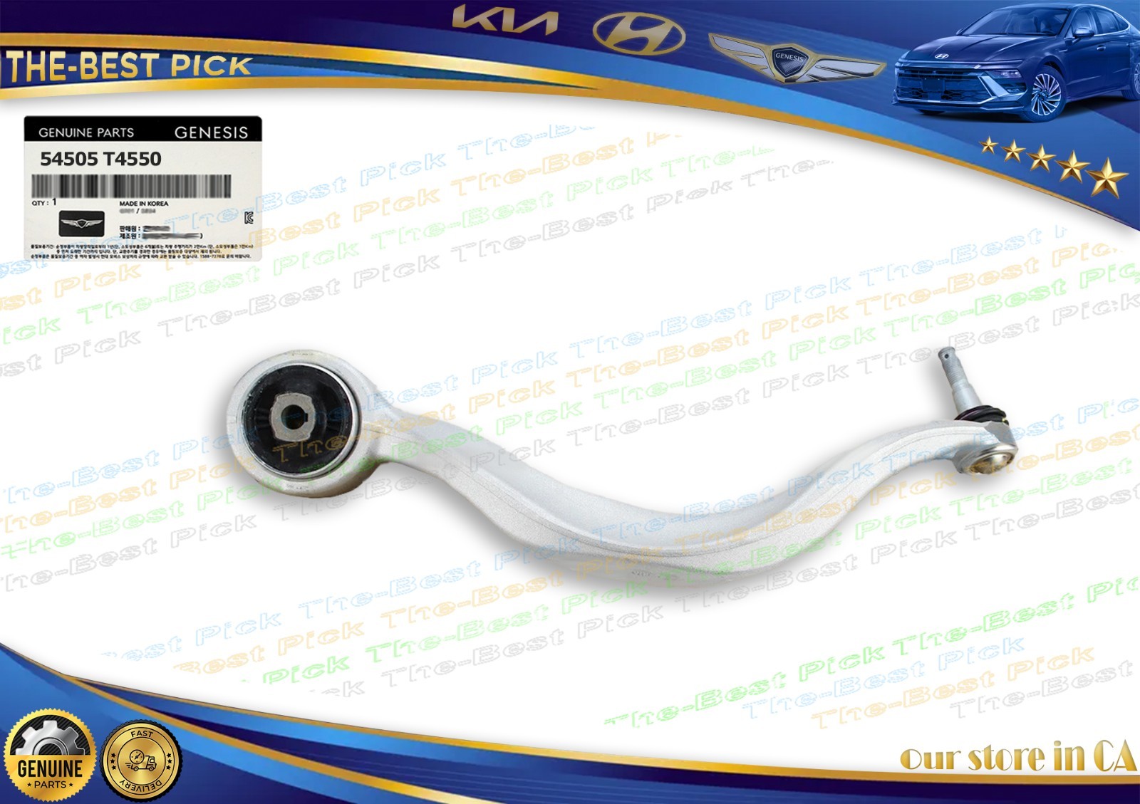⭐OEM⭐ GENESIS G80 2021-2025 Control Arm Front Tension LOWER Left DRIVER Side