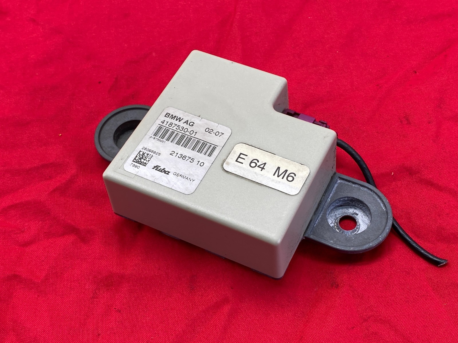 2004-2010 BMW E64 M6 CONVERTIBLE Back Up Antenna Computer Module Unit OEM✅