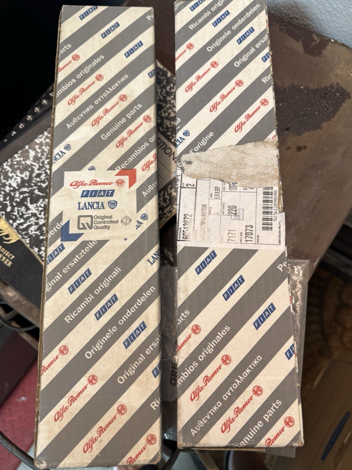 🔥RARE 2 Intake Manifolds Alfa Romeo 147, 156 164 3200 V6 24V GTA NOS‼️