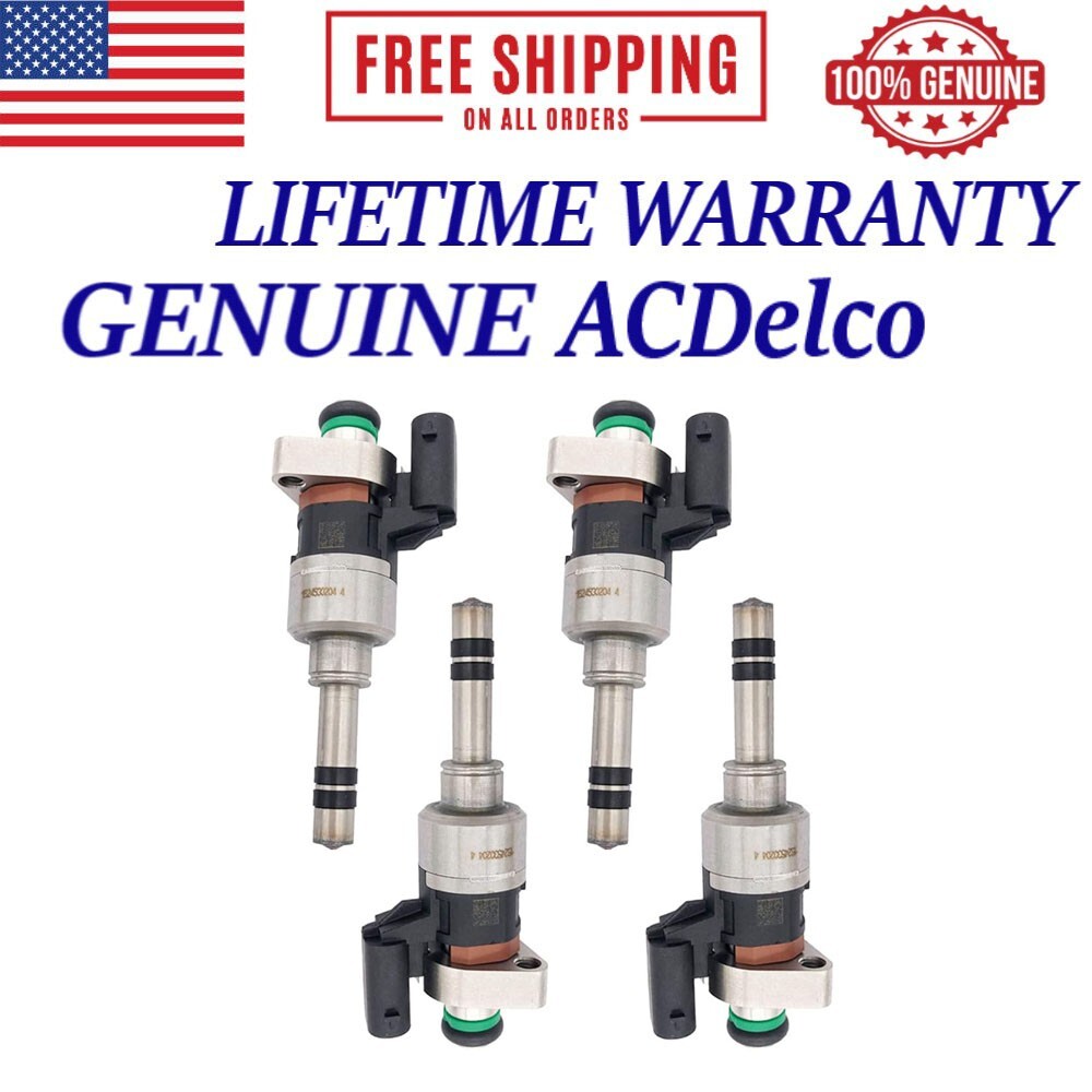 ACDelco 4x OEM Fuel Injector Fits 16-21 Buick Encore Chevrolet 1.4L 1.5 55577403