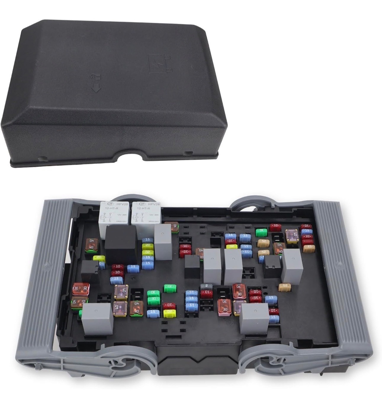 22798218 Engine Fuse Box with Cover Fits 2010-2014 Chevy GMC Cadillac Silverado 22798218 Engine Fuse Box with Cover Fits 2010-2014 Chevy GMC Cadillac Silverado