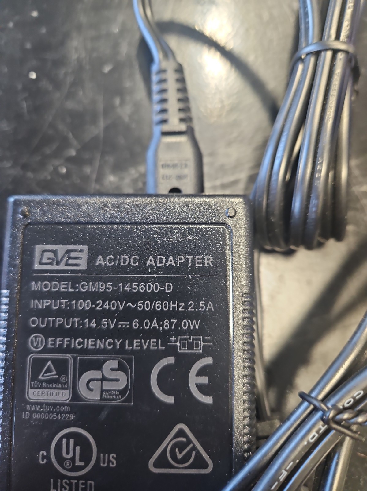 GM95-145600-D adapter AC/DC input 100-240V output 14.5V car refrigerator GM95-145600-D adapter AC/DC input 100-240V output 14.5V car refrigerator