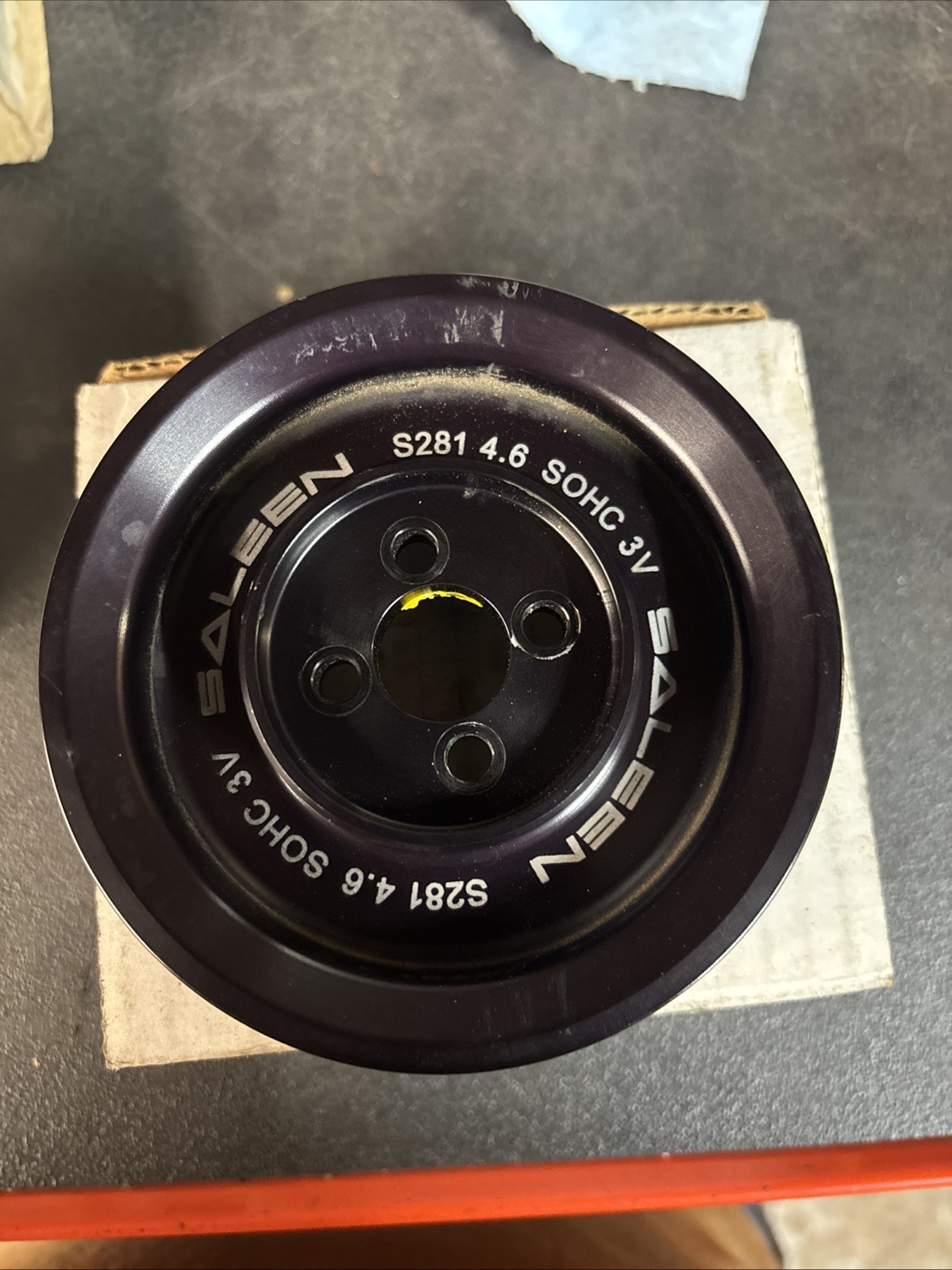 Ford Mustang Saleen S281 4.6 Sohc 3v Supercharger Pulley Ford Mustang Saleen S281 4.6 Sohc 3v Supercharger Pulley