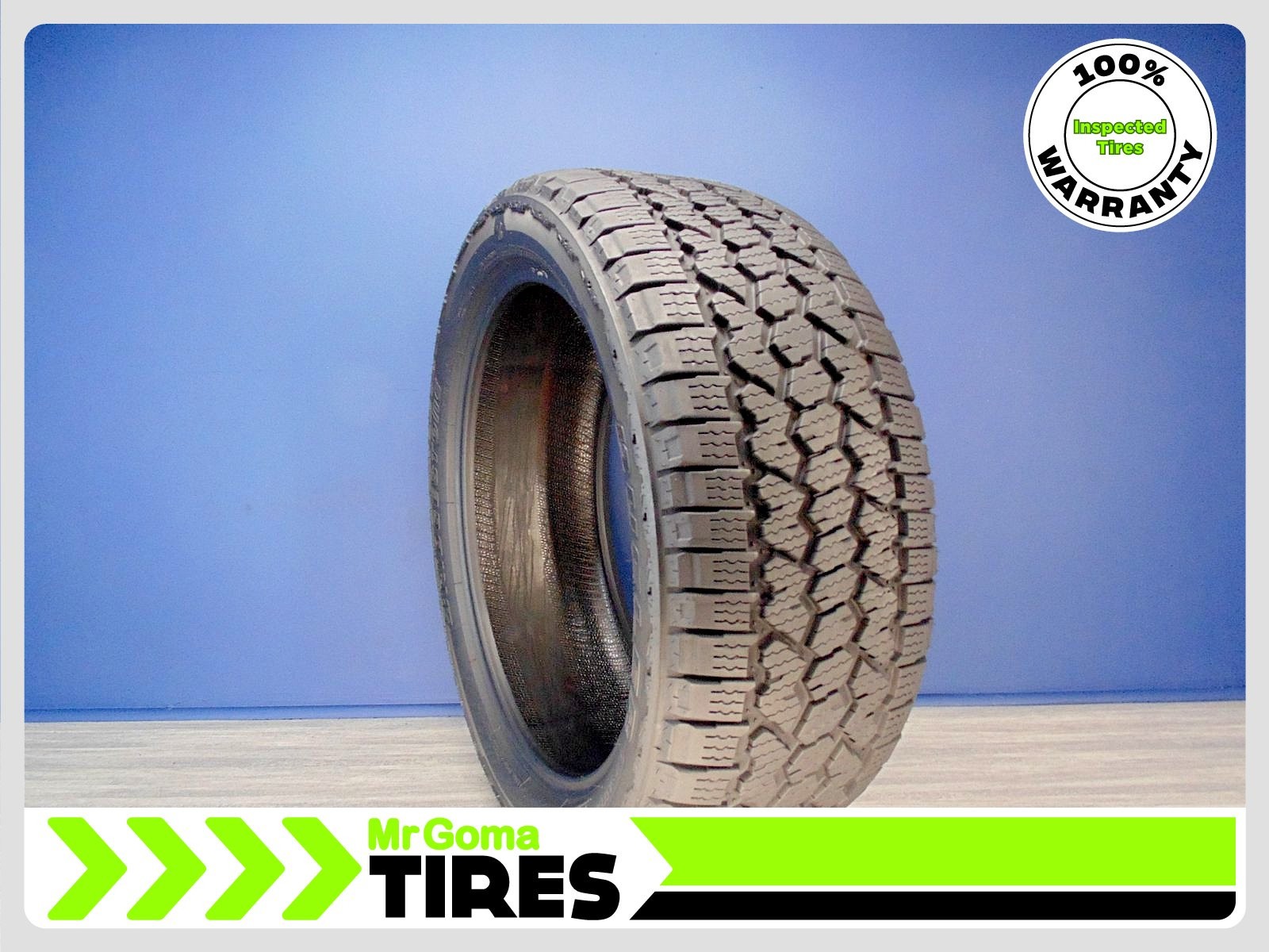 1 Bridgestone Dueler A/T Ascent Enliten 285/45R22 Used Tire 10/32 Tread 2854522 1 Bridgestone Dueler A/T Ascent Enliten 285/45R22 Used Tire 10/32 Tread 2854522