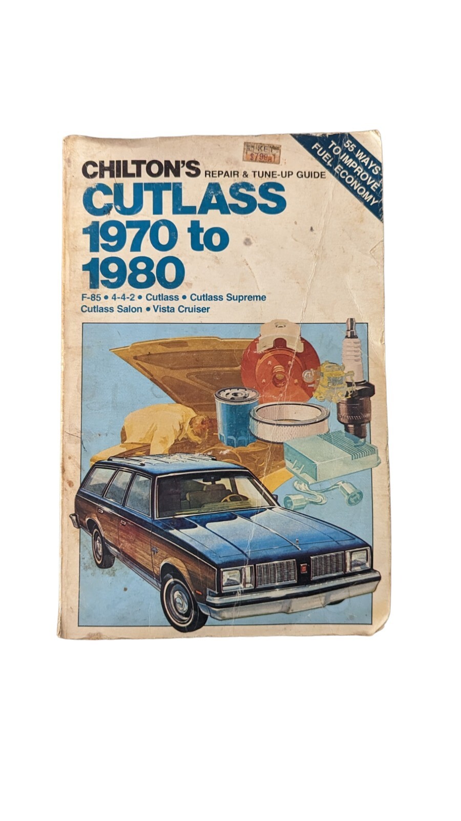 Oldsmobile Cutlass 1970-1980 Tune-up Shop Service Repair Manual Book # 6933