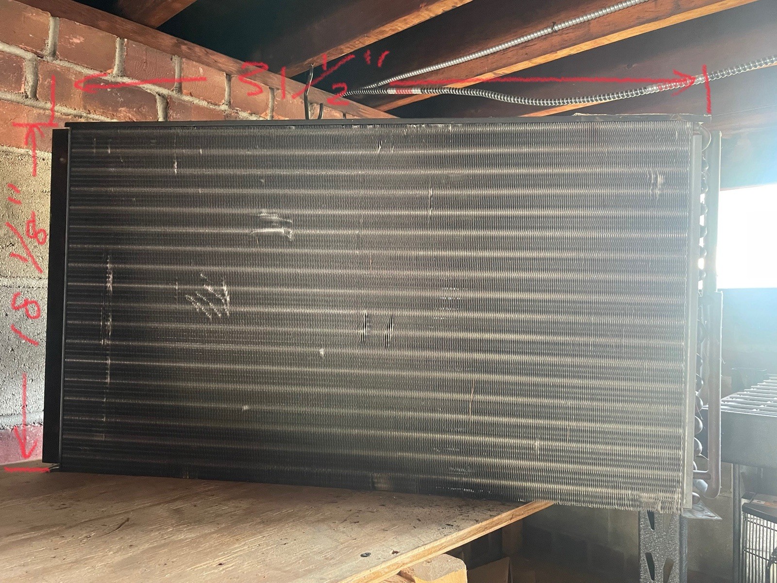 Tecumseh Air Cool Condenser Coil With Two Fan 2.5-3HP 208V(18 1/8” H x 31 1/2”W) Tecumseh Air Cool Condenser Coil With Two Fan 2.5-3HP 208V(18 1/8” H x 31 1/2”W)