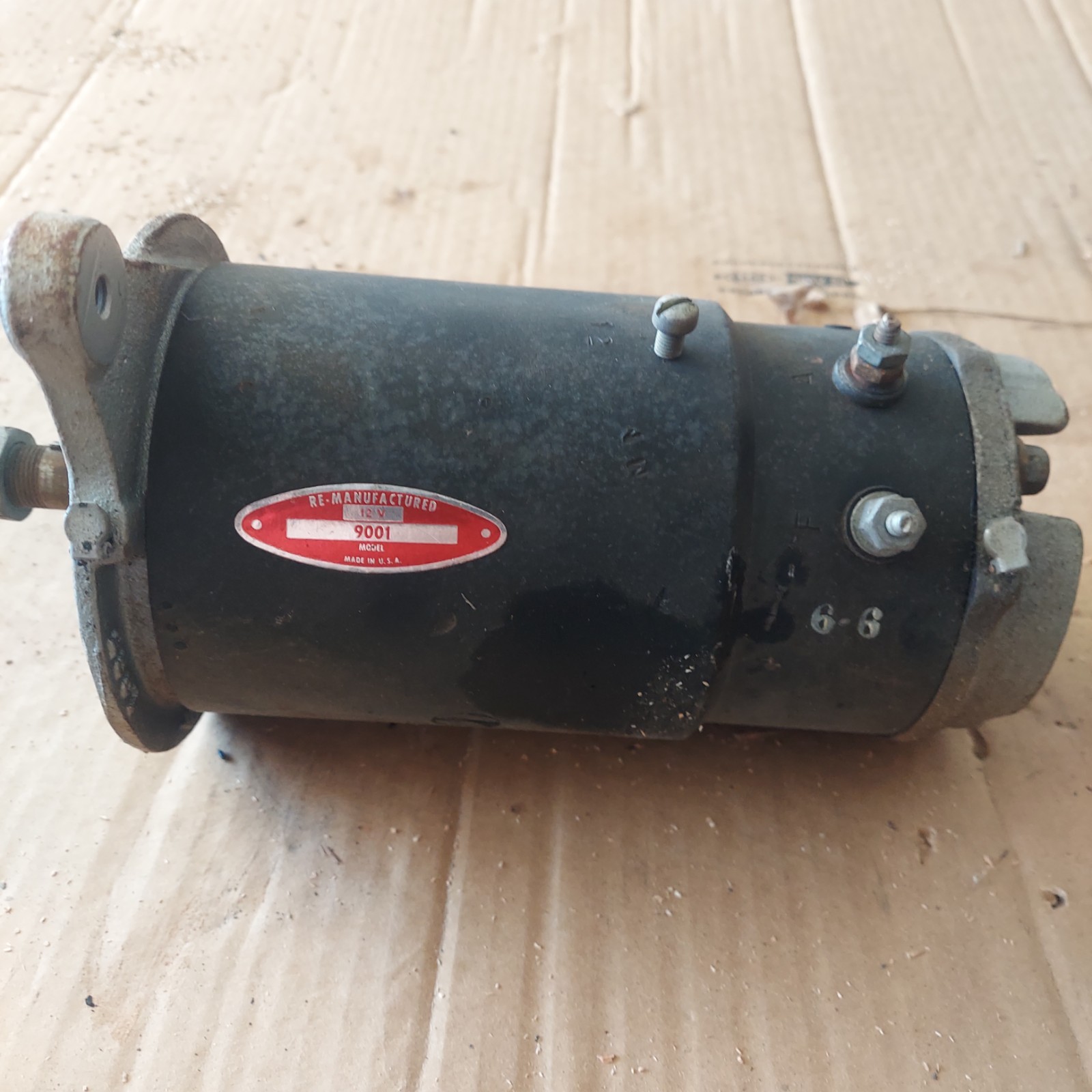 REBUILT 1950S GM DELCO REMY #1102101 9001 GENERATOR  CHEVY GMC