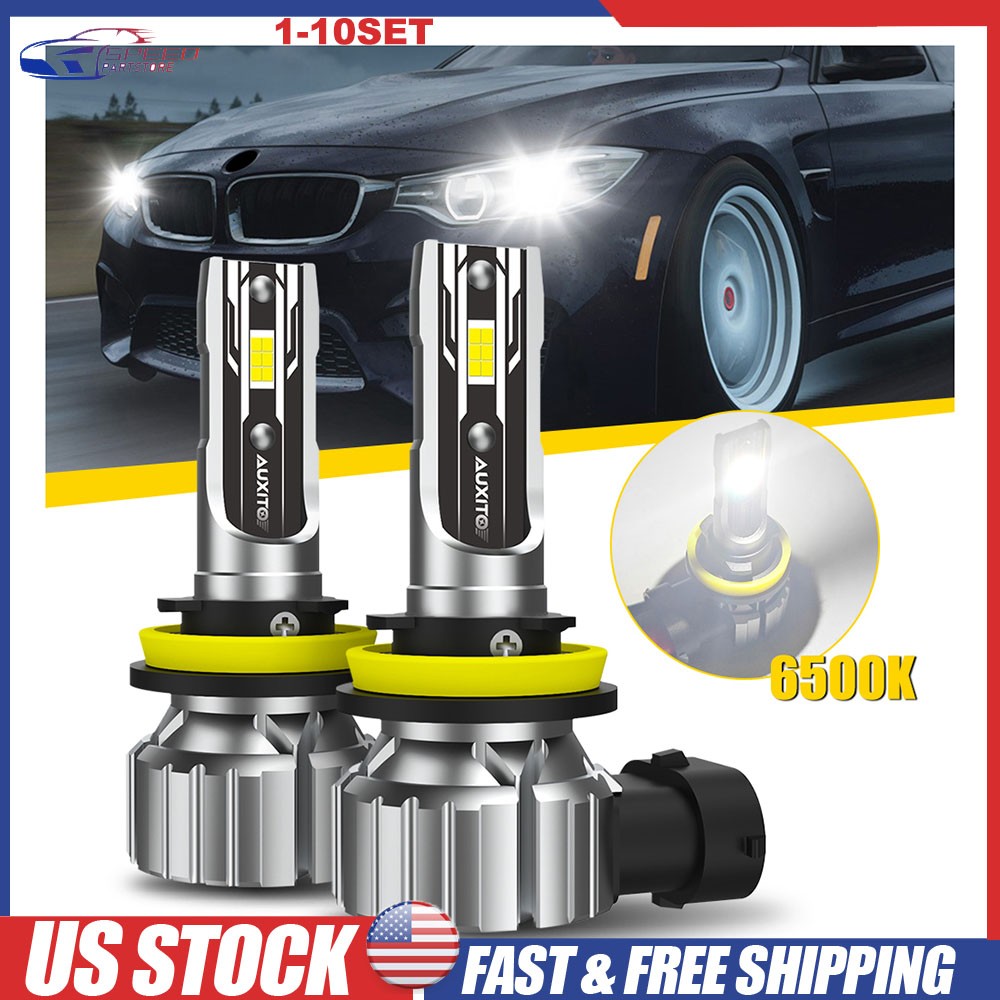 H11 H8 H9 LED Headlight Bulb Low Beam Fog Light 20000LM 6500K White Canbus 2-20X H11 H8 H9 LED Headlight Bulb Low Beam Fog Light 20000LM 6500K White Canbus 2-20X
