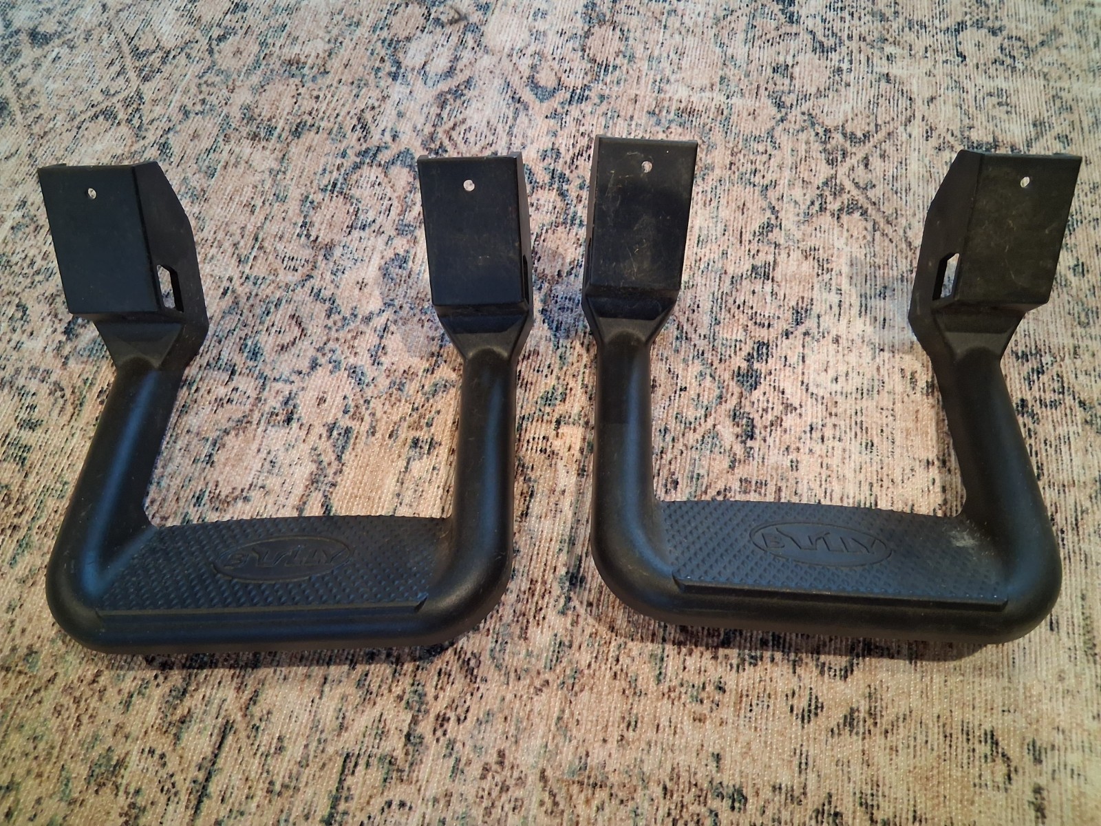 Bully Black Powder Coated Aluminum Truck SUV Side Steps 2 pc