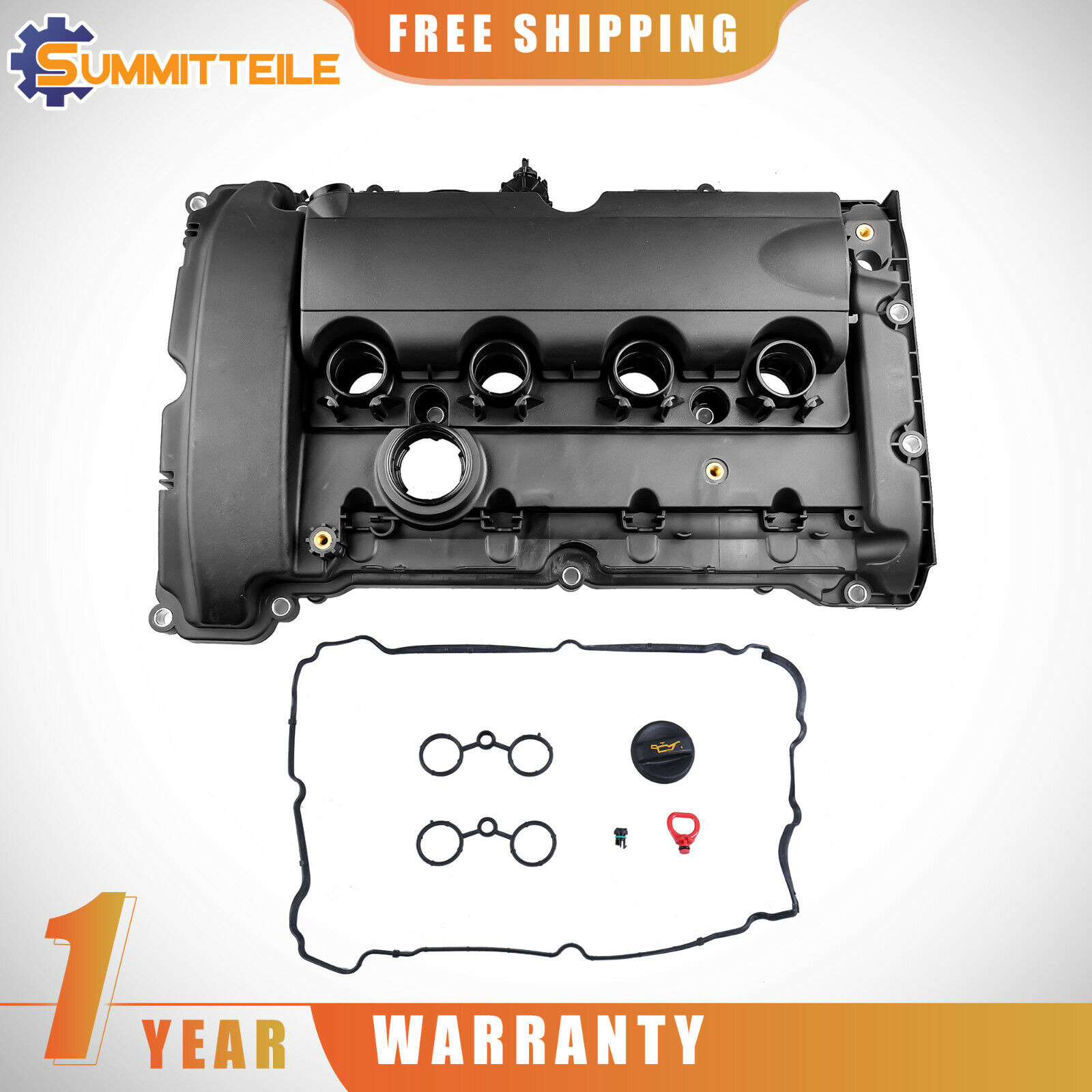 Engine Valve Cover W/ Gasket Cap For 2007-2012 Mini Cooper S R55 R56 R57 R60 New