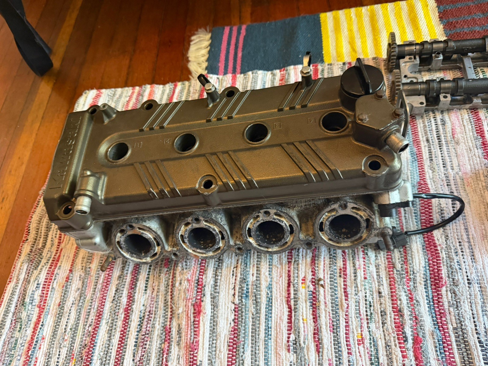 Kawasaki Ultra 260X Complete Cylinder Head Cams Valves Cover OEM Repaired Kawasaki Ultra 260X Complete Cylinder Head Cams Valves Cover OEM Repaired