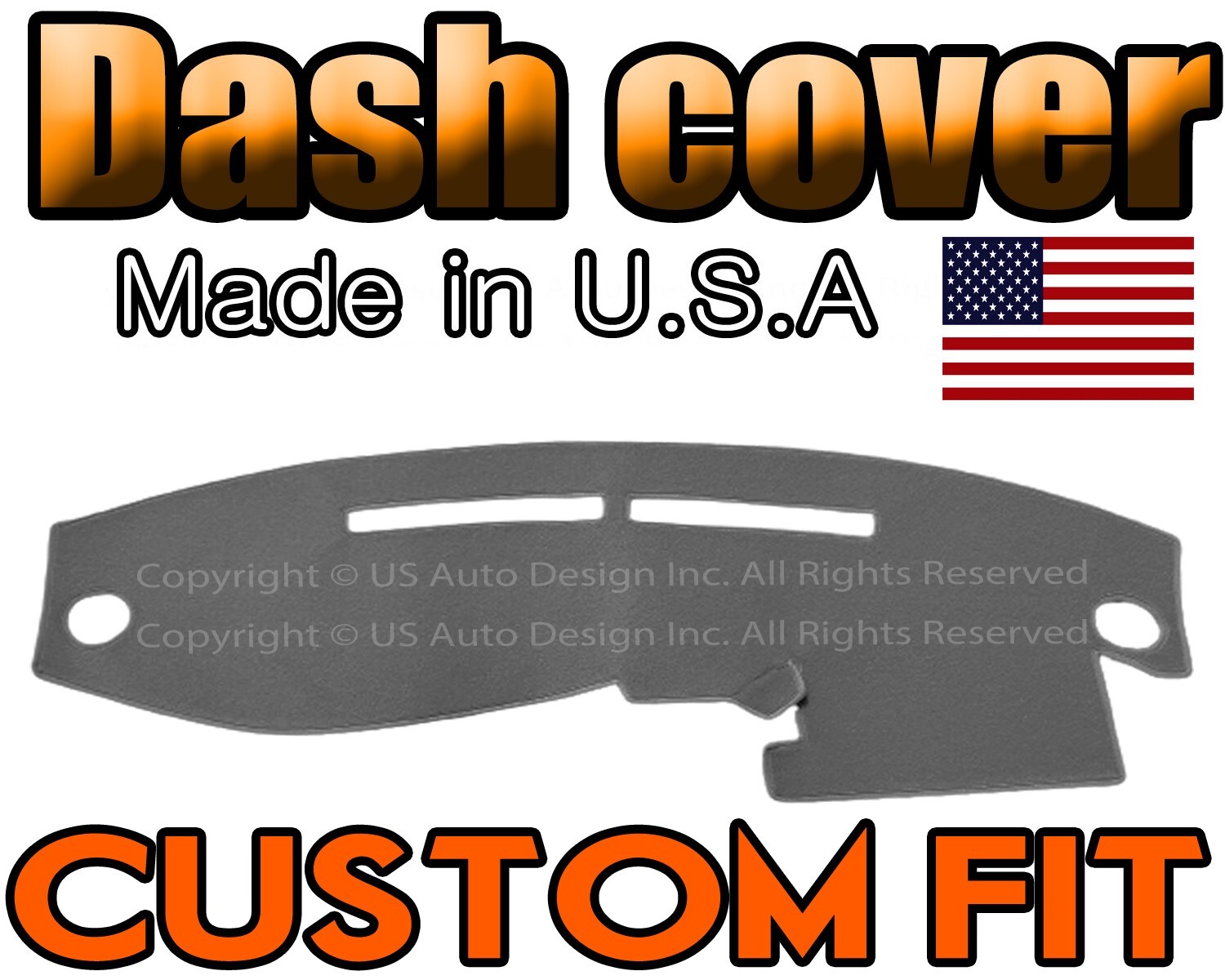 Fits 1995-2001  FORD  EXPLORER  DASH COVER MAT DASHBOARD PAD /  CHARCOAL GREY 