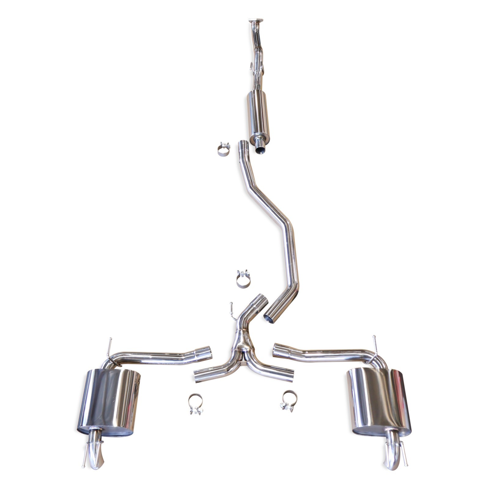 Rev9 Stainless Steel Cat-Back FlowMAXX Exhaust Kit for ACCORD 1.5L 23-26