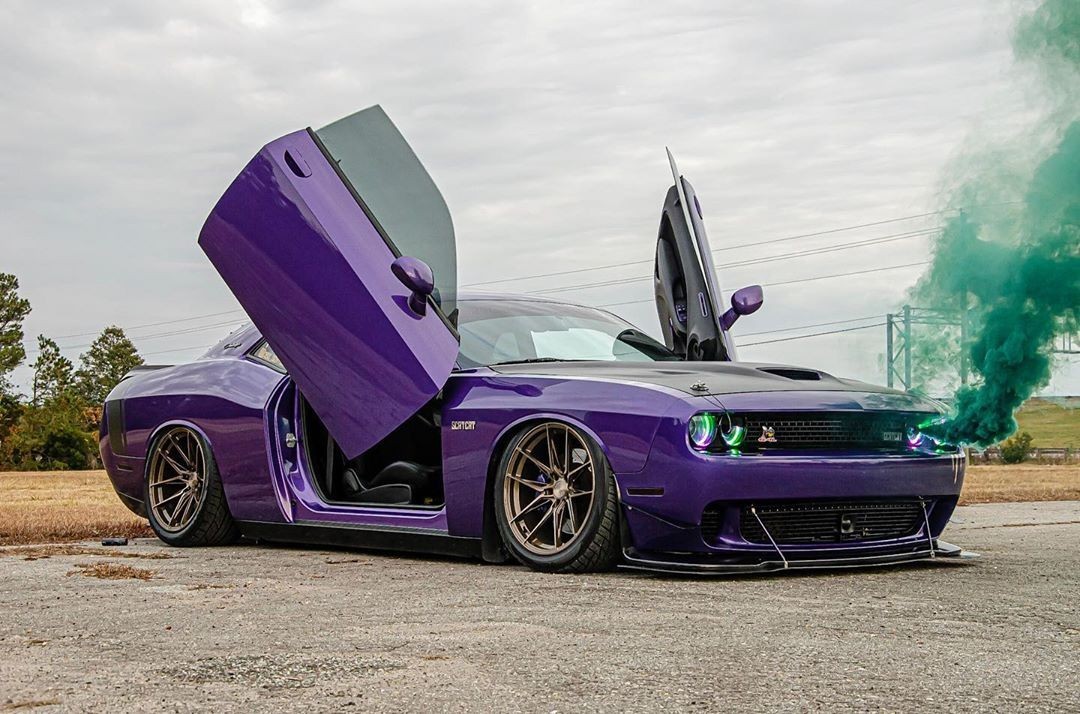 Dodge Challenger 2009-2023 Lambo Door Conversion Kit by Vertical Doors Inc  OBO