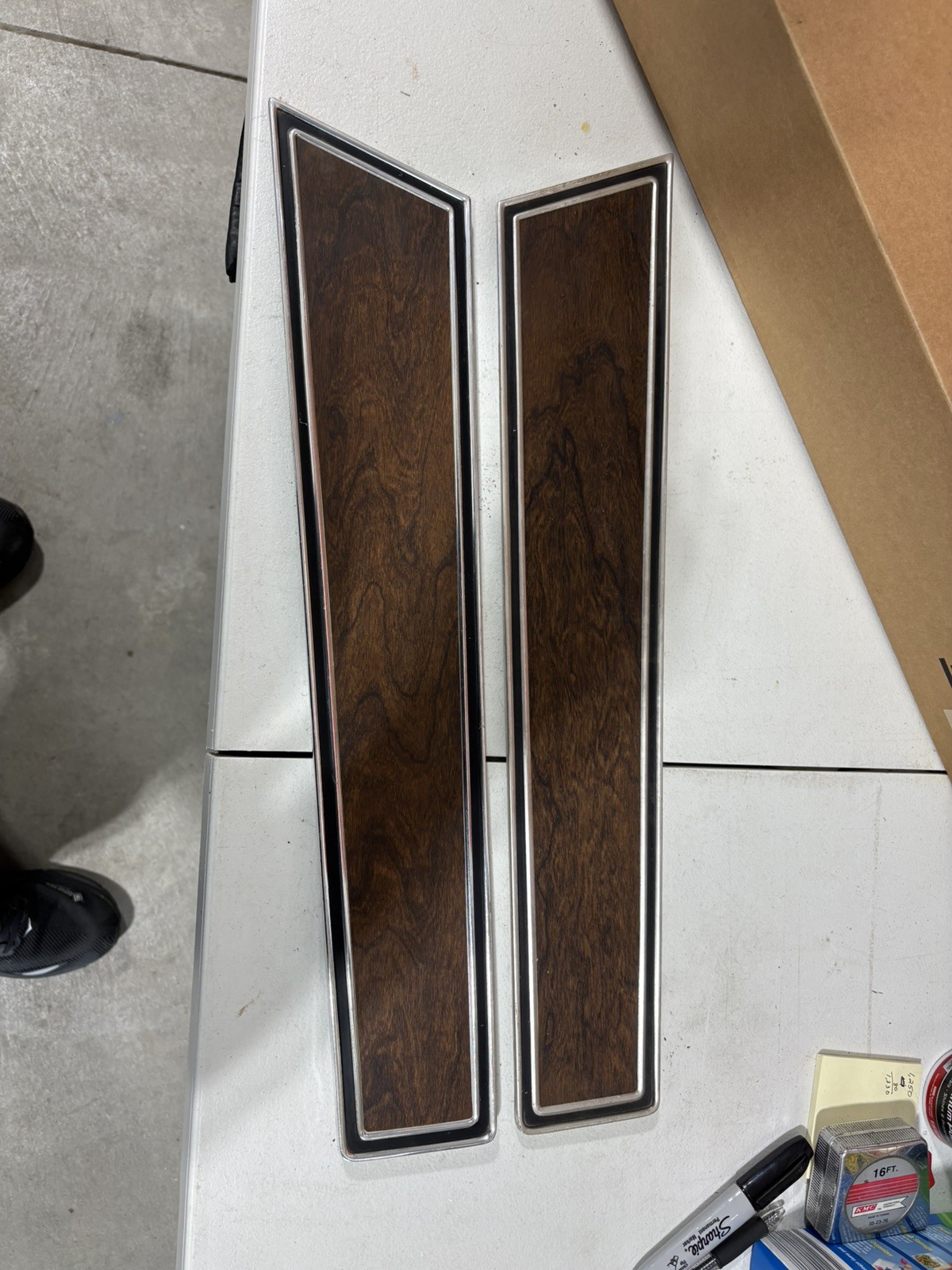 1971 1972 1973 Mustang Mach 1 Grande ORIG DELUXE WOODGRAIN DOOR PANEL INSERTS 1971 1972 1973 Mustang Mach 1 Grande ORIG DELUXE WOODGRAIN DOOR PANEL INSERTS