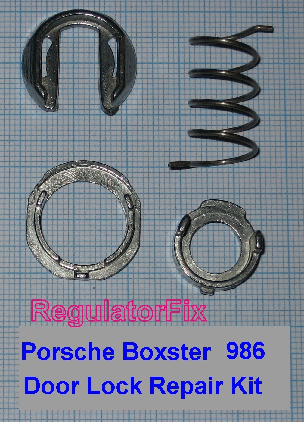 Lock repair parts for Porsche Boxster 986 