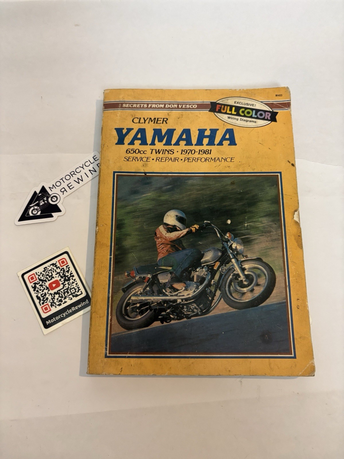 Yamaha 650 Twins 1970-1982 Clymer Service Repair Maintenance Color Manual Book Yamaha 650 Twins 1970-1982 Clymer Service Repair Maintenance Color Manual Book