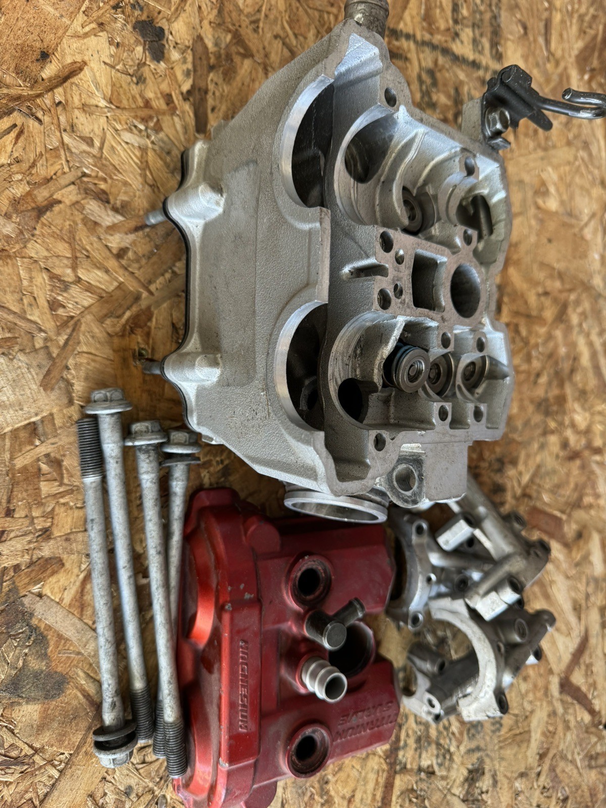 04-08 Yamaha YFZ450 YFZ 450 OEM CYLINDER HEAD TOP END ASSEMBLY Read